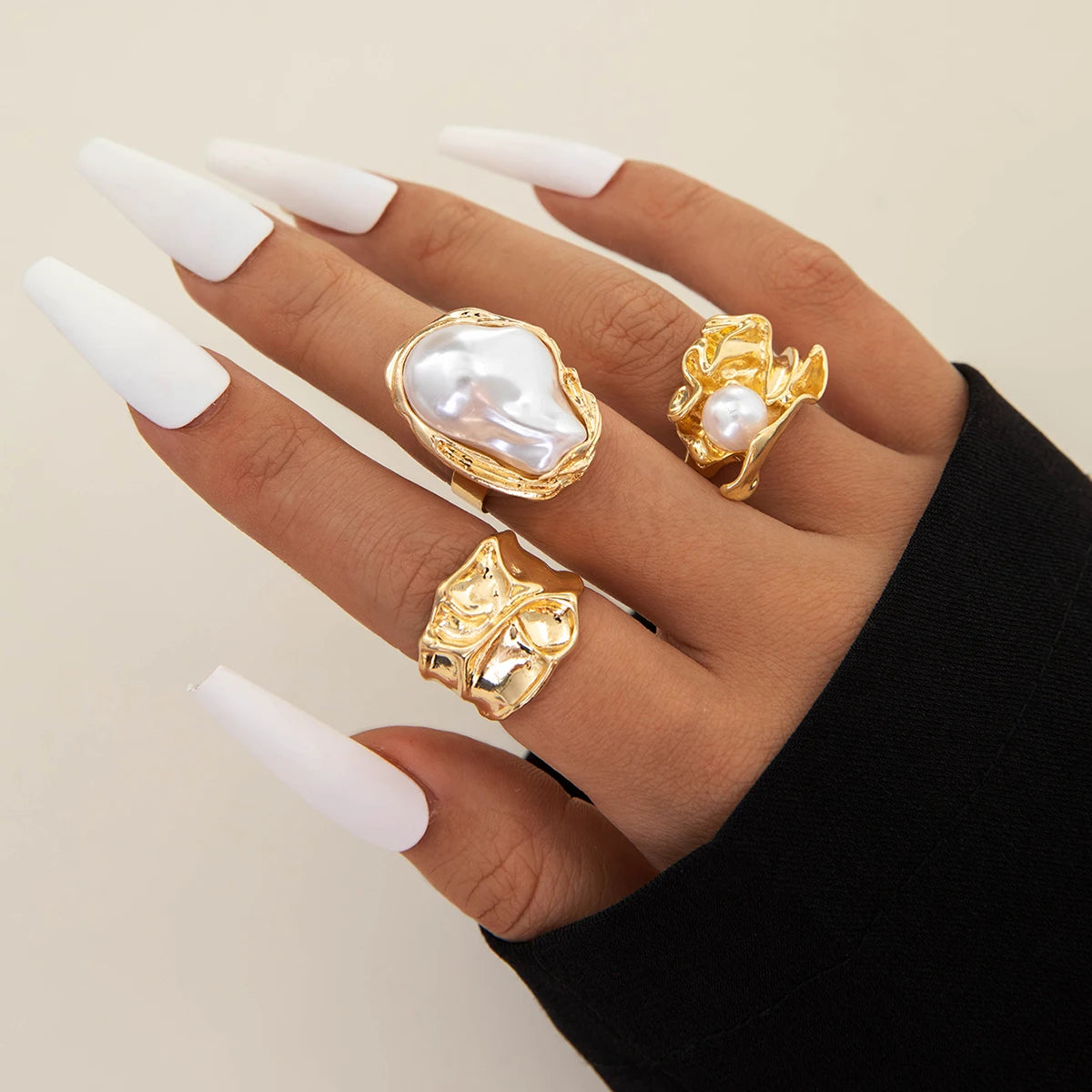 Royal Pearl Rings