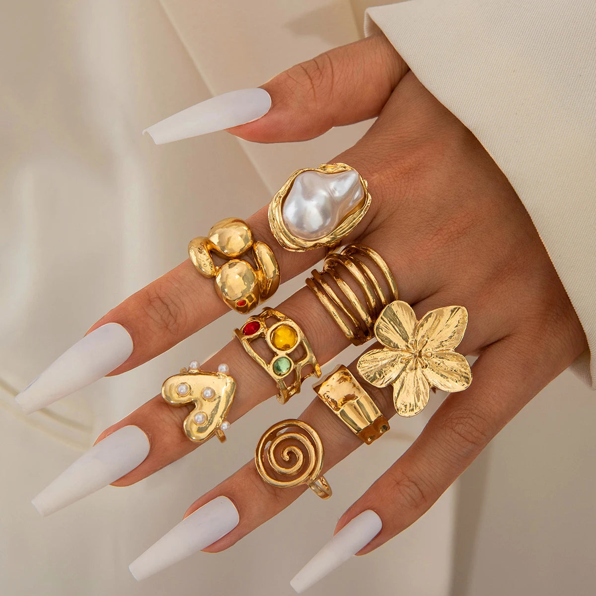 Royal Pearl Rings